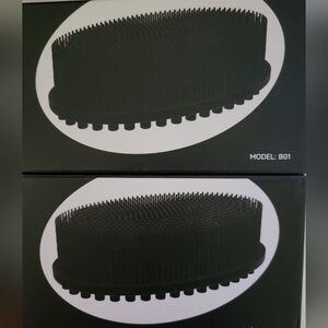 Metene 2 Pc Silicone Body Scrubber Douvle Sided Design.